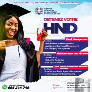 OBTENEZ VOTRE HND