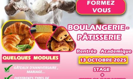 ISGH2 CFPPRAH : Formation Professionnelle en Boulangerie-Pâtisserie – Rentrée Octobre 2025